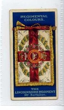 (Jf7677) GALLAHER,REGIMENTAL COLOURS & STANDARDS,LINCOLNSHIRE REG,1899,#177