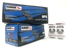 Hawk HPS Front + Rear Brake Pads Fits 09+ Nissan R35 GT-R GTR Skyline VR38DETT