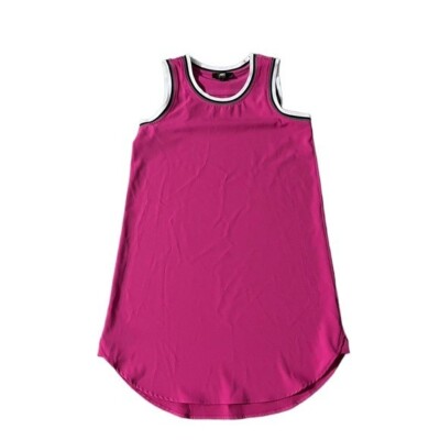 ABS by Allen Schwartz Dress Womens Pink Sleeveless Round Neck Pullover Size S