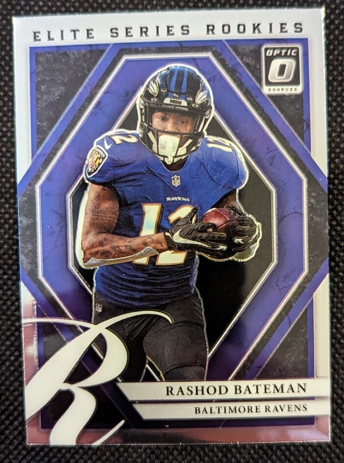2021 Panini Donruss Optic RASHOD BATEMAN RC #ESR-9 Elite Series Rookies Ravens