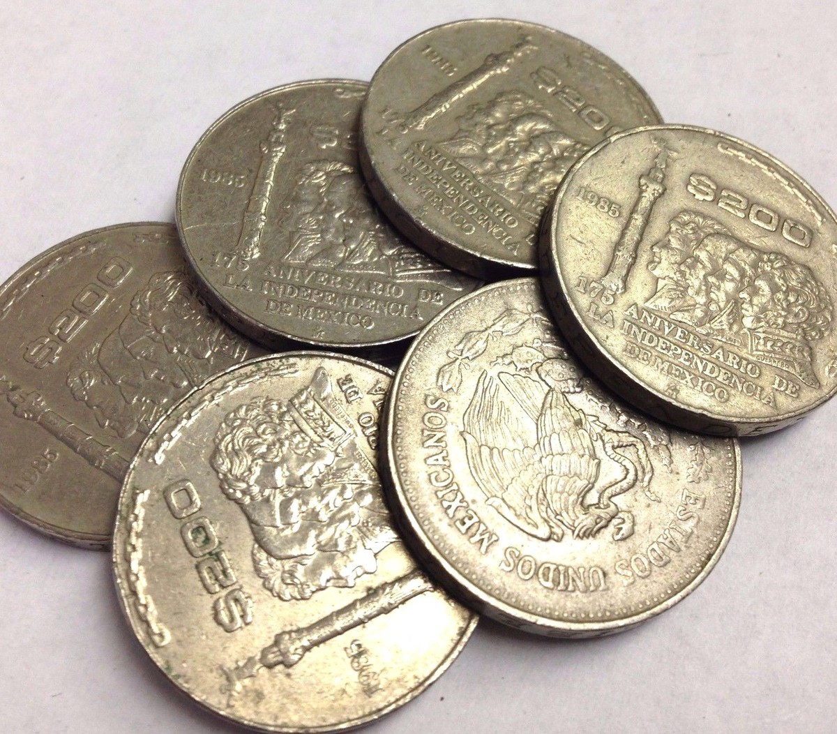 1985 MEXICO $200 Pesos, 175th Anniversary of Independence