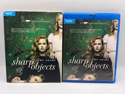 Sharp Objects Blu-ray w/ Slipcover Amy Adams HBO Mini Series NO DIGITAL PLS READ