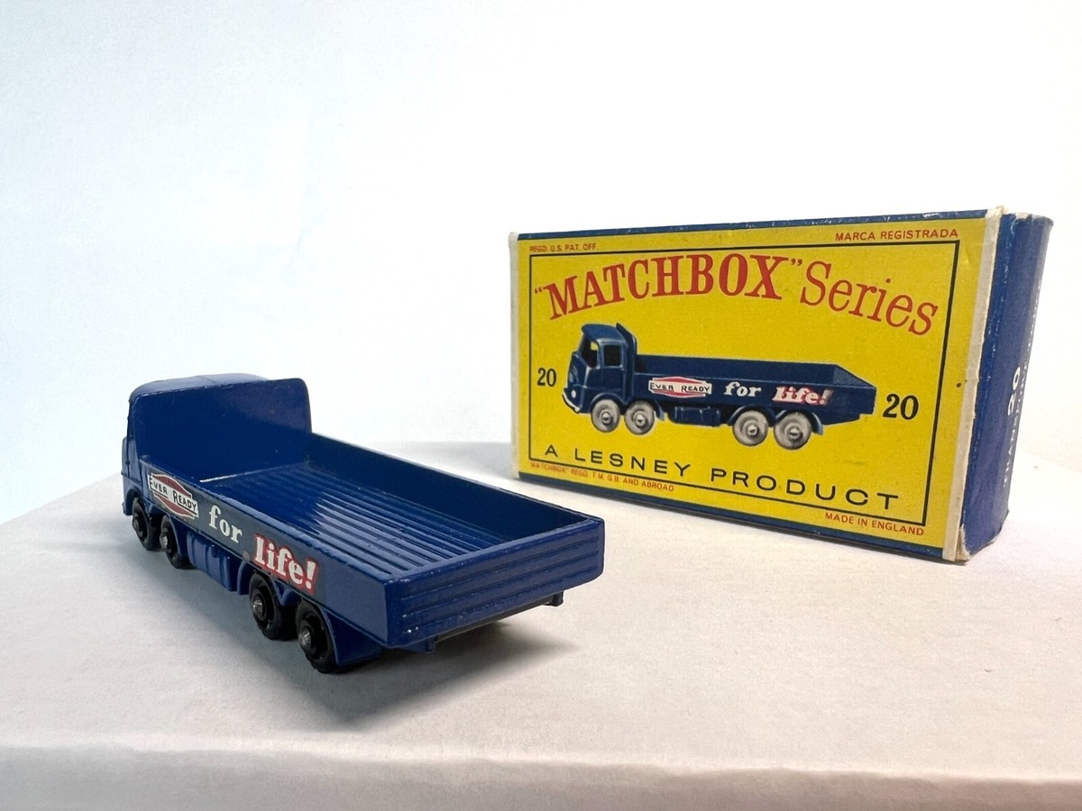 マッチボックス No.20 TRANSPORT TRUCK レズニー Matchbox Lesney # 20 TRANSPORT TRUCK HTF BOX | eBay