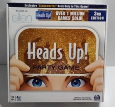 NEW HEADS UP! PARTY GAME 3RD EDITION AS SEEN ON THE ELLEN DEGENERES SHOW SEALED