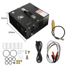 Pcp Air Compressor 4500psi300bar Built-in Power Converter 12v Air Pump 110v