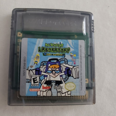 Nintendo Gameboy Color Dexter s Laboratory Robot Rampage Tested Cartridge Only