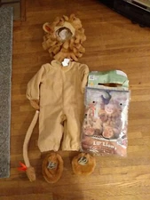 Lil Lions Small 6-12 Mo In character Lion Halloween Costume