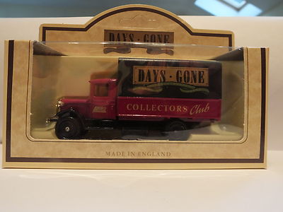 LLEDO DG28 024 1934 MAC CANVAS BACK TRUCK - CLUB WINTER 1992