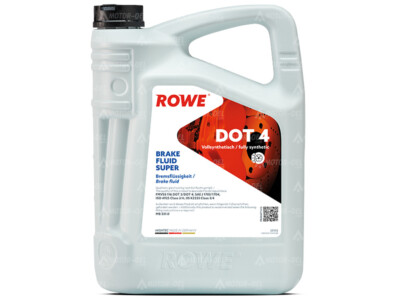 5 Liter ROWE HIGHTEC BRAKE FLUID SUPER DOT 4