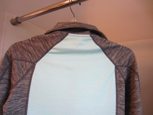 Top de mujer de segunda mano manga larga ropa activa Under Armour talla S gris/verde menta - Imagen 10 de 12