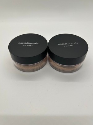 2 New bareMinerals powder foundation medium beige