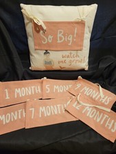 Baby Milestone Pillow Mermaid