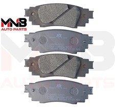 SET PASTIGLIE FRENO POSTERIORI ADATTE A TOYOTA C-HR 16-24, COROLLA CROSS 2.0 HYBRID 20+, RAV4