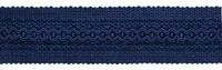 Zopfband Besatz DÉCopro Basic Collection Art# 0200SG Farbe J3 Dunkel Marineblau