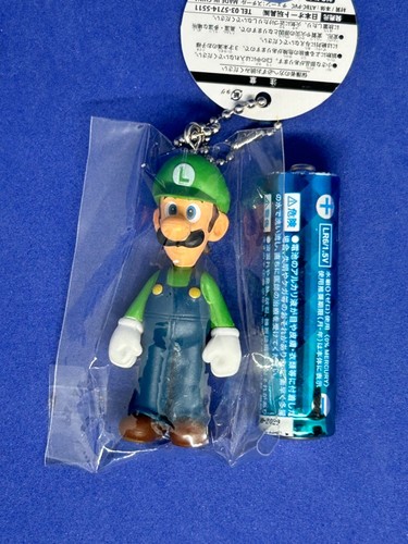☆ Nintendo Super Mario Mascot Figure Luigi Ball Chain Figure unused From japan - Picture 2 of 7