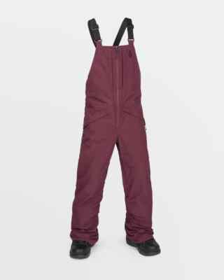 Volcom Barkley Bib Kinder Overall Latzhose Burgundy (rot)