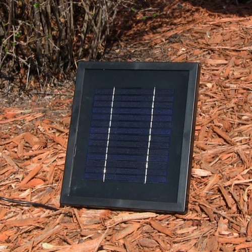 Garden Outdoor Black Ball Solar/Battery Powered Fountain LED Light Patio - Picture 4 of 5