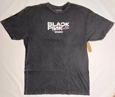 BLACKPINK - OFFICIAL MERCH - BLACK SS T-SHIRT Size L - COACHELLA 2023 EXCLUSIVE