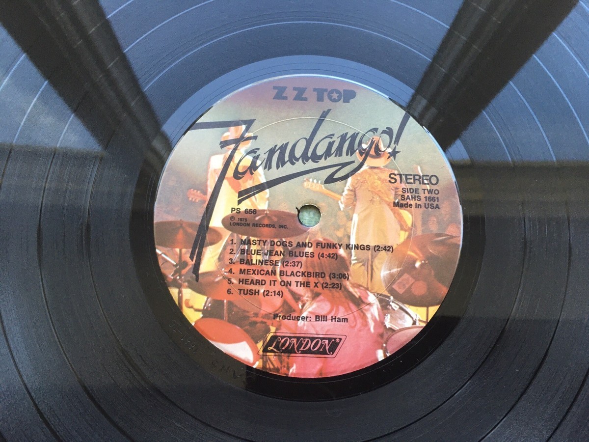 1975 ZZ Top 'Fandango' RARE NM- LP PS 656 Vinyl LP Album OG