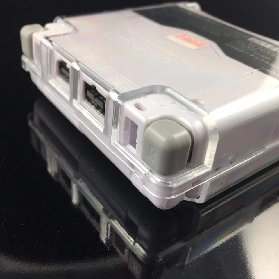 For Gameboy Advance SP Clear Crystal Hard Case Cover Shell Skin GBASP - Image 2 of 4