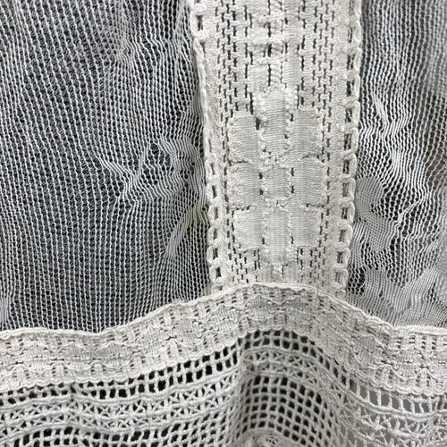 Anthropologie Moulinette Soeurs Lace Crochet Tunic Overlay Size 4 Ivory Blouse - Picture 6 of 6