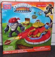 Mega Bloks Skylanders Giants TERRAFIN Turret Air Raid Minifig Set Target Sealed