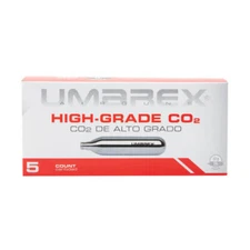 Umarex Co2 12 Gram Cartridges - 5 Pack - Airsoft - BB Guns - Airguns Bulk