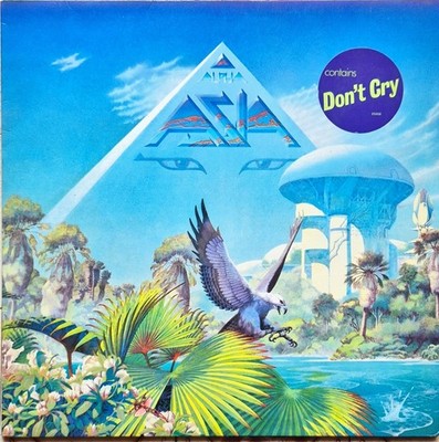 Asia - Alpha (1983) Geffen Vinyl LP 25508 OIS Near Mint
