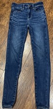 AE AMERICAN EAGLE Jeans Womens SZ 00 High RISE JEGGING NEXT LEVEL STRETCH