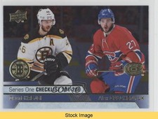 2016 Upper Deck Checklist Silver Foil David Krejci Alex Galchenyuk #200 READ 5ya