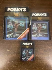 Porky's Atari 2600 20th Century Fox Game Manual Box Vintage Almost CIB