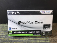PNY Nvidia GeForce 8400GS 512MB DDR2, PCI Graphics Card VCG84512SPPB, 145421 