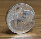 APOLLO 11 MOON LANDING KENNEDY JFK 2oz .999 SILVER Commemorative COIN