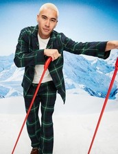 OLD NAVY Men Flannel Pajama Set Color Navy Plaid Large Or XL