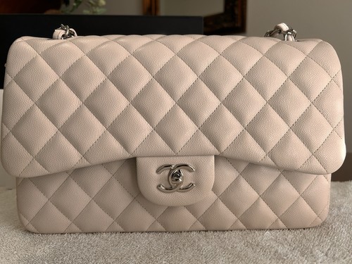 chanel classic flap bag caviar jumbo