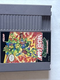 PIZZA OFFER Teenage Mutant Ninja Turtles II complete in box 2 nintendo nes MINT