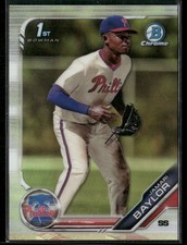 2019 Bowman Draft #BDC-41 Jamari Baylor Chrome Refractor