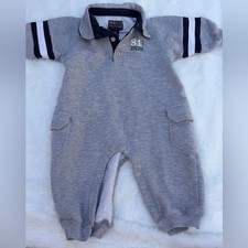 Vintage 90s/Y2K The Children s Place Athletic Dept. Embroidered Romper - 12M