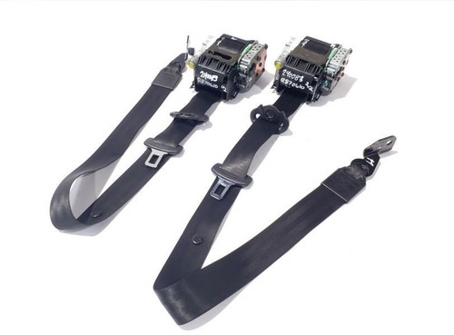 2009 2016 Audi Q5 OEM Pair Front Seat Belt Black - Picture 12 of 12