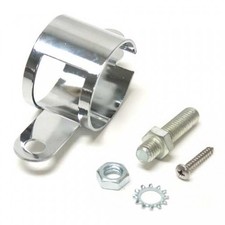 1963-1965 Corvette Bracket Fuel Filter 327 High Perf. W Stud Chrome