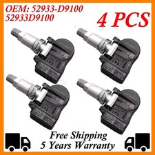 4x TPMS Reifendrucksensoren Metallventil  für KIA Niro Sorento Soul 52933-D4100