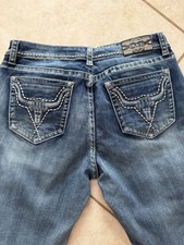 Grace in La Women's Blue Bootcut Jeans Size 33