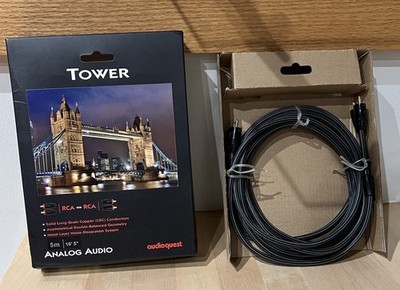 New in Box Tower AudioQuest Analog Audio RCA-RCA 5m, 16 5 