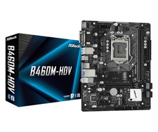 ASRock B460M-HDV Micro ATX Motherboard Intel 10th Gen Socket 1200 DDR4 M.2 SATA3