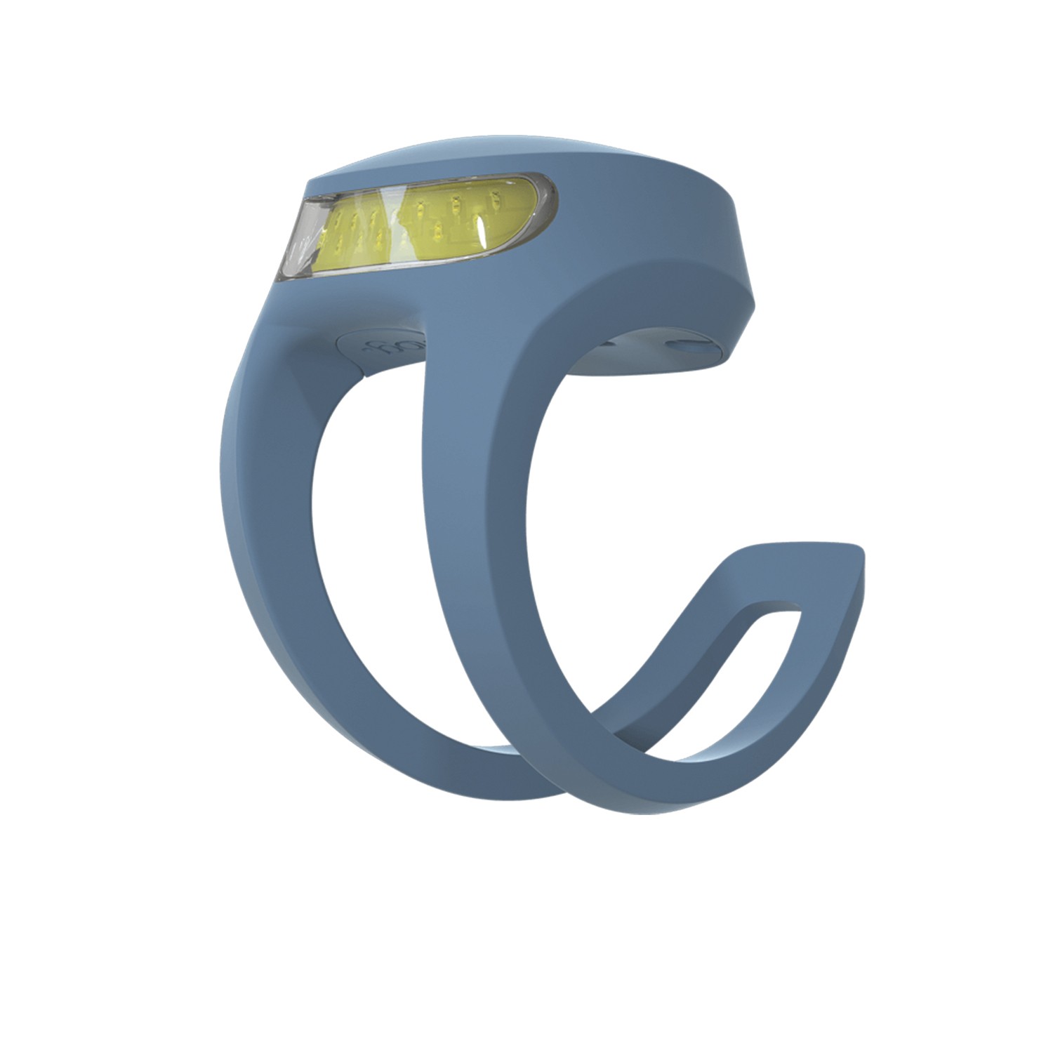 Frog USB Front Denim Blue finies les pannes de pile sur votre vélo avant