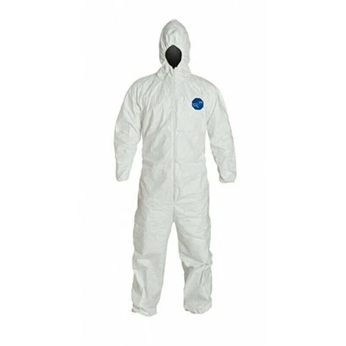 Dupont TY122S Tyvek Coverall Bunny Suit Hood and Booties Size M - 5XL  - VARIETY - product listing photo