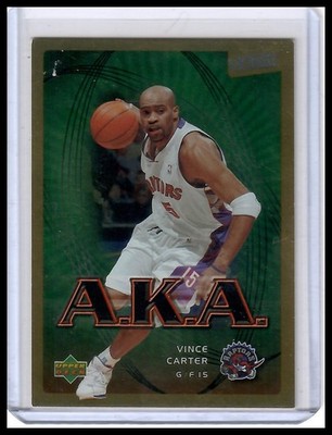 2003-04 Upper Deck Victory #205 Vince Carter Parallel 15/100 Number Match