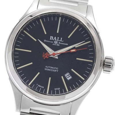 BALLWATCH NM2188C-S3-BK Fireman Datums Herrenarmbanduhr Aus Japan G0419 - Bild 1 von 4
