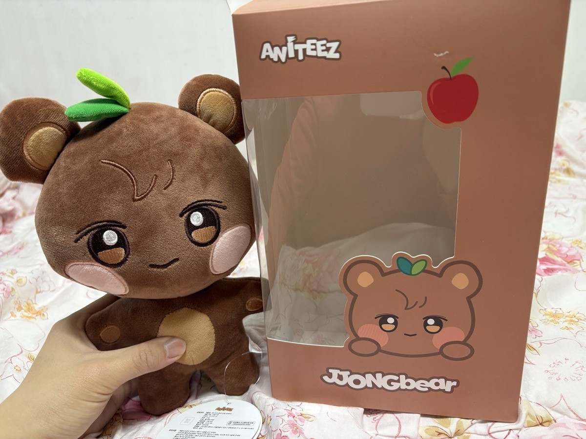 Ateez Jongho Plush Doll JJONGbear (Aniteez) Official 10in