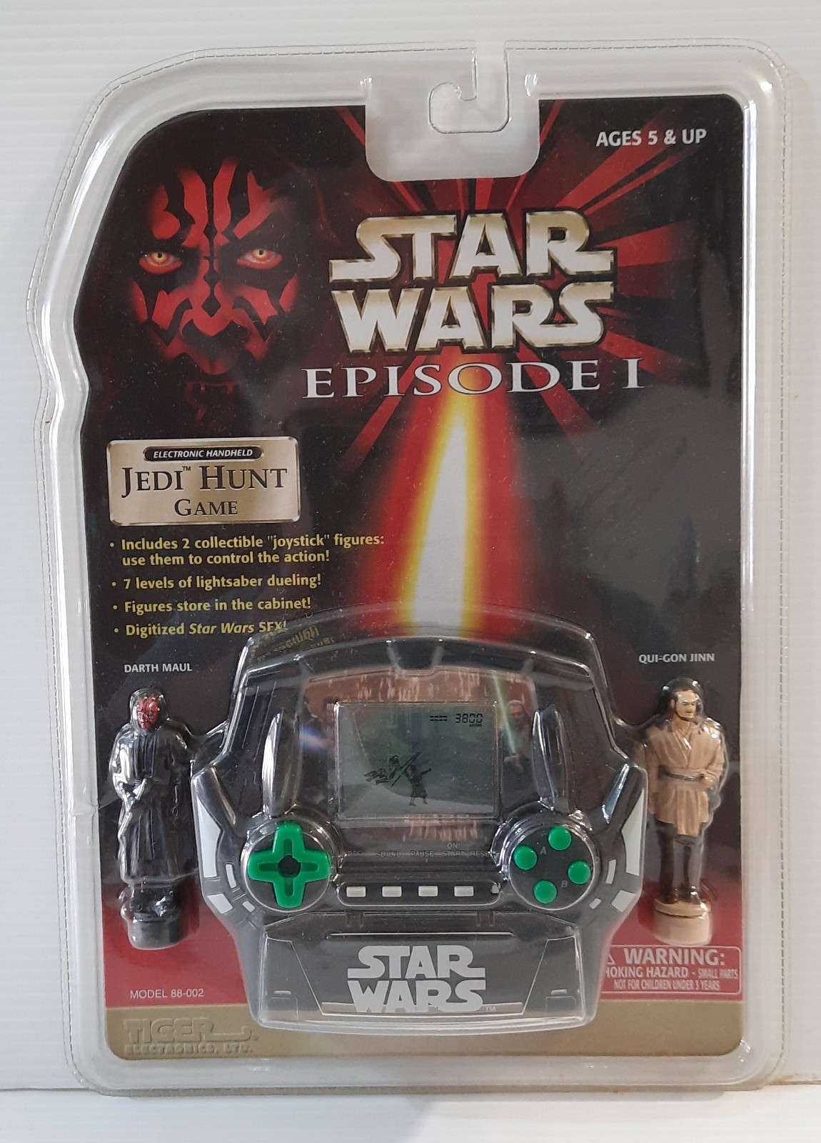 La Battaglia dei Jedi nel Palmo della Mano: Tiger 88-002 Vintage Sealed